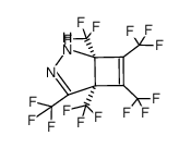 (1S,5S)-1,4,5,6,7-pentakis(trifluoromethyl)-2,3-diazabicyclo[3.2.0]hepta-3,6-diene Structure