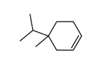 4-isopropyl-4-methylcyclohex-1-ene结构式