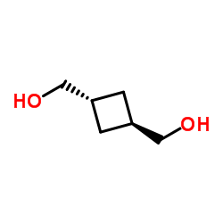 trans-1,3-Cyclobutanediyldimethanol结构式