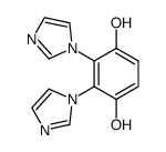 2,3-bis(imidazol-1'-yl)-1,4-dihydroxybenzene结构式