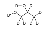 1,2-丙二醇-d8结构式