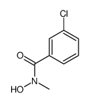 3-chloro-N-hydroxy-N-methylbenzamide Structure
