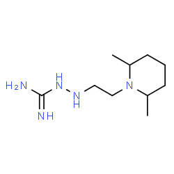 Hydrazinecarboximidamide, 2-[2-(2,6-dimethyl-1-piperidinyl)ethyl]- (9CI)结构式