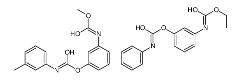 [3-(ethoxycarbonylamino)phenyl] N-phenylcarbamate,[3-(methoxycarbonylamino)phenyl] N-(3-methylphenyl)carbamate结构式