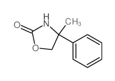 4-methyl-4-phenyl-oxazolidin-2-one Structure