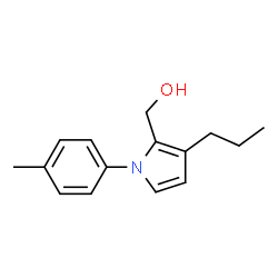 1H-Pyrrole-2-methanol,1-(4-methylphenyl)-3-propyl-(9CI)结构式