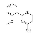 2-(2-methoxyphenyl)-1,3-thiazinan-4-one Structure