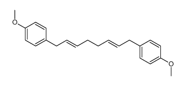 1,8-bis(4-methoxyphenyl)octa-2,6-diene结构式