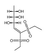 (2S,3S,4S)-6,6-bis(ethylsulfonyl)-hex-5-ene-2,3,4-triol Structure