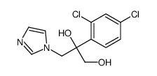 2-(2,4-dichlorophenyl)-3-imidazol-1-ylpropane-1,2-diol Structure