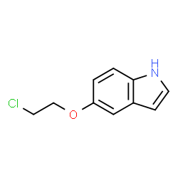 5-(2-Chloroethoxy)-1H-indole structure