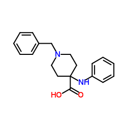 1-benzyl-4-anilinopiperidine-4-carboxylic acid picture