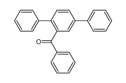 phenyl([1,1':4',1'']terphenyl-2-yl)-methanone结构式