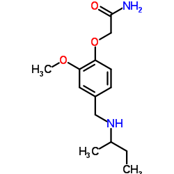 2-(4-((SEC-BUTYLAMINO)METHYL)-2-METHOXYPHENOXY)ACETAMIDE picture