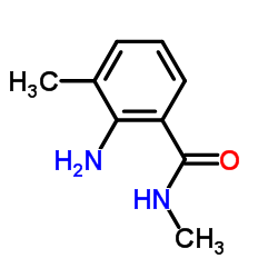 2-Amino-N,3-dimethylbenzamide structure