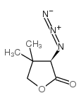 (R)-3-Azido-4,4-dimethyldihydrofuran-2(3H)-one Structure