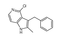 3-Benzyl-4-chloro-2-methyl-1H-pyrrolo[3,2-c]pyridine picture