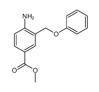 methyl 4-amino-3-(phenoxymethyl)benzoate Structure