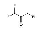 2-Propanone,3-bromo-1,1-difluoro-结构式