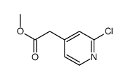 2-CLOROPYRIDINE-4-METHYLACETATE structure