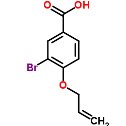 4-(Allyloxy)-3-bromobenzoic acid Structure
