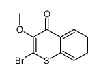 2-bromo-3-methoxythiochromen-4-one Structure