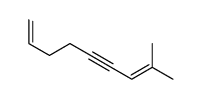 8-methylnona-1,7-dien-5-yne Structure