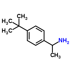 1-(4-tert-Butylphenyl)ethanamine Structure