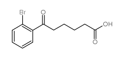 6-(2-bromophenyl)-6-oxohexanoic acid结构式