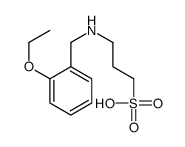 3-[(2-ethoxyphenyl)methylamino]propane-1-sulfonic acid结构式