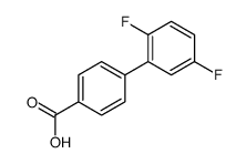 2',5'-DIFLUORO-[1,1'-BIPHENYL]-4-CARBOXYLIC ACID structure