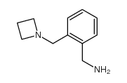 1-[2-(azetidin-1-ylmethyl)phenyl]methanamine Structure