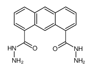 Anthracen-1,8-bis-carbohydrazid Structure