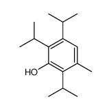 2,5,6-triisopropyl-m-cresol Structure