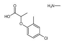 methylammonium 2-(4-chloro-2-methylphenoxy)propionate structure