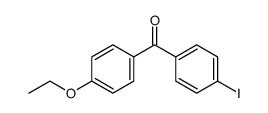 4-ethoxy-4'-iodo-benzophenone结构式