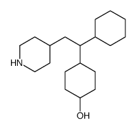 4-(1-cyclohexyl-2-piperidin-4-ylethyl)cyclohexan-1-ol Structure