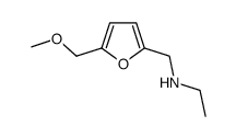 Ethyl-(5-methoxymethyl-furan-2-ylmethyl)-amine结构式