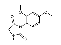 3-(2,4-dimethoxy-phenyl)-imidazolidine-2,4-dione Structure