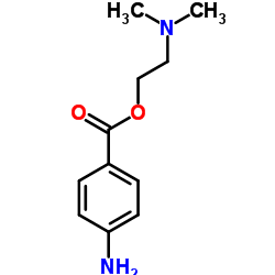 2-(dimethylamino)ethyl 4-aminobenzoate结构式