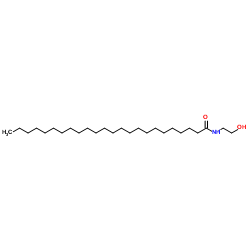 N-(2-Hydroxyethyl)tetracosanamide结构式