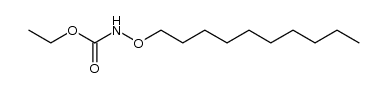 decyloxy-carbamic acid ethyl ester Structure