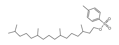 dihydrophytyl tosylate Structure