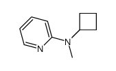 N-cyclobutyl-N-methylpyridin-2-amine结构式