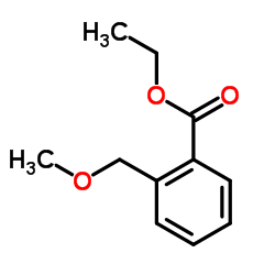 Ethyl 2-(methoxymethyl)benzoate结构式