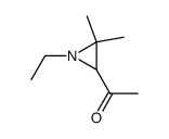 Ethanone, 1-(1-ethyl-3,3-dimethyl-2-aziridinyl)- (9CI) picture