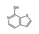 噻吩并[2,3-c]吡啶-7(6H)-硫酮结构式