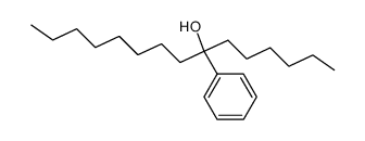 7-Phenylpentadecan-7-ol Structure