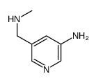 5-(methylaminomethyl)pyridin-3-amine Structure