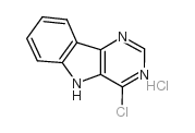 4-Chloro-5H-pyrimido[5,4-b]indole hydrochloride structure